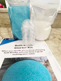 Blue Citrus Bath Bomb Starter Kit