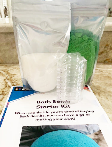 Jelly Bean Green Bath Bomb Kit