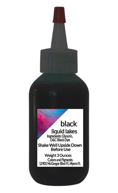 Black Liquid Lakes 3 Ounces   Shipping 10/15