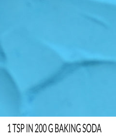 Blue 1 Lake in 200 g Baking Soda