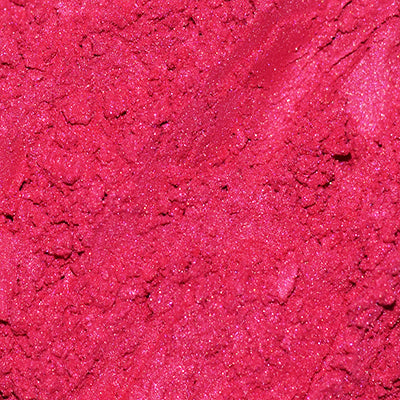 Bright Red-Pink Mica 1 Ounce in Jar