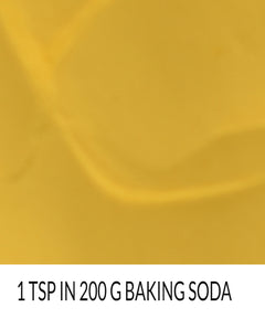 Yellow 5 Lake in 200 g Baking Soda